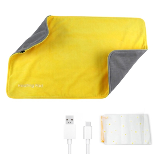 

Constant Temperature Physiotherapy Graphene Electric Blanket, Color: Yellow+TYPE-C Cable