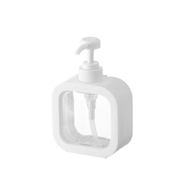

300ml Transparent Hand Sanitizer Split Bottle Plastic Press Type Emulsion Bottle