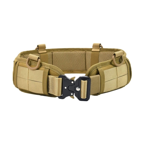 

Outdoor Hunting Belt Nylon Waist Belt,Spec: Belt + Corset Khaki