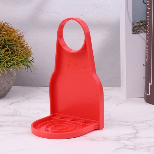 

2 PCS Foldable Laundry Detergent Drip Catcher Tray Cup Holder Soap Dispenser Gadget(Red)