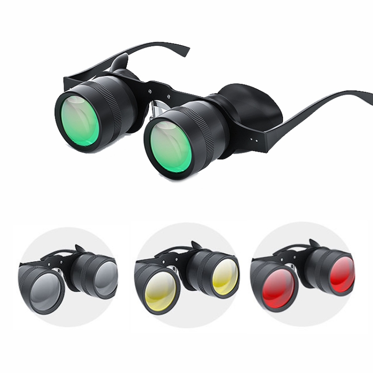 

D-1548 10x HD Adjustable Focus Fishing Binoculars,Spec: With Tricolour Polarised Lens