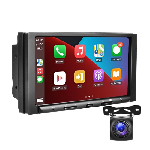 

7 inch Carplay GPS Navigation Reverse Integrated Machine, Style: Standard+AHD Camera(2+32G)