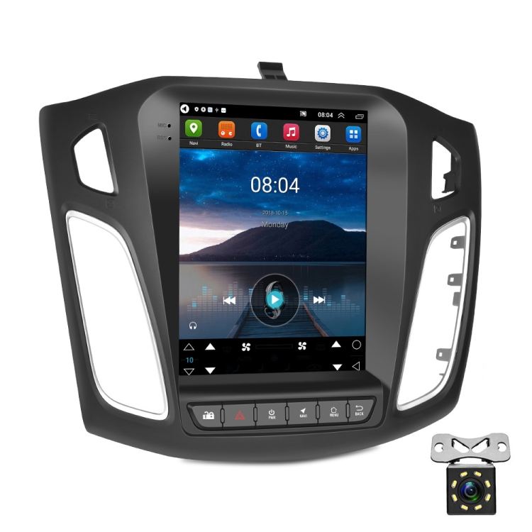 

For Ford Focus 9.7 inch Android WiFi Car Integrated Machine, Style: Standard+8 Light Camera(2+32G)