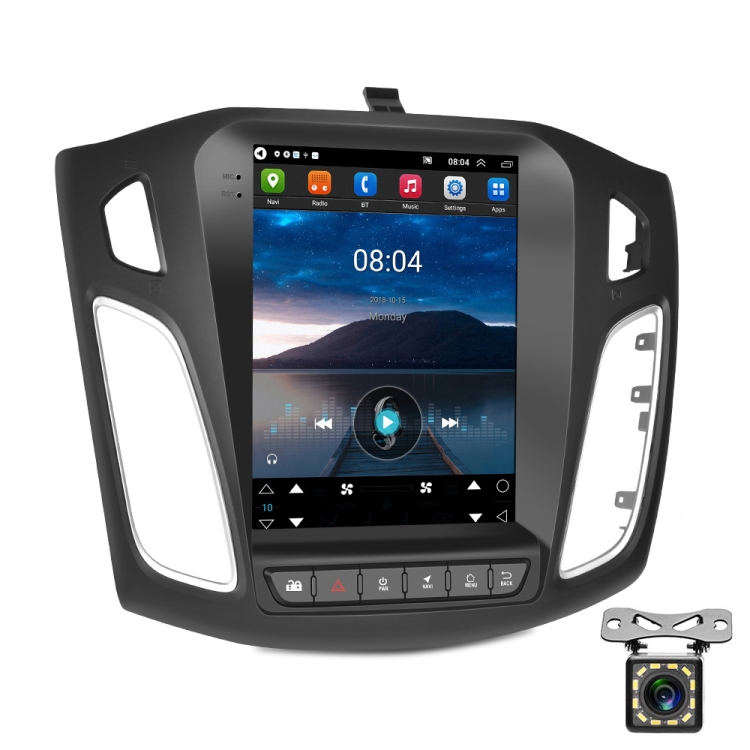 

For Ford Focus 9.7 inch Android WiFi Car Integrated Machine, Style: Standard+12 Light Camera(2+32G)