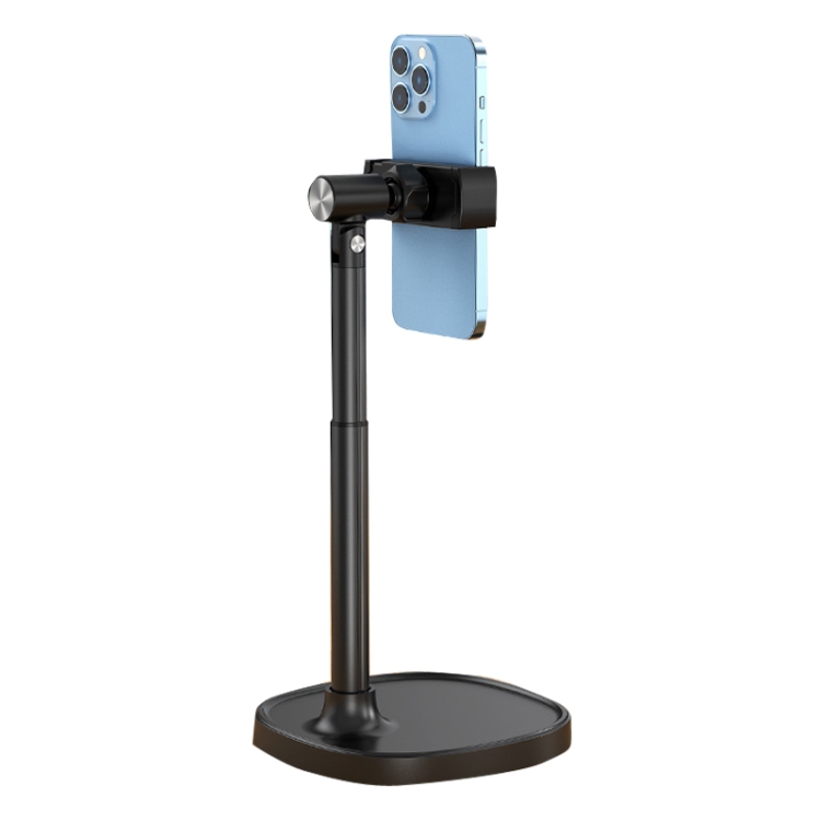 

SSKY X66 Adjustable Lift Desktop Mini Portable Mobile Phone Holder, Color: Black Pro
