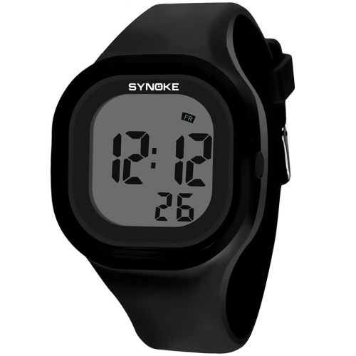 

SYNOKE 66896 Multifunctional Detachable Waterproof Luminous Student Watch(Black)
