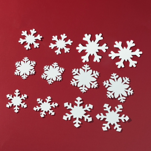 

Snowflake Cool Theme Jewelry Ornaments Product Shooting Props