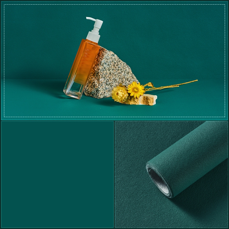 

Jewelry Live Broadcast Props Photography Background Cloth, Color: Sea King Green 70x52cm