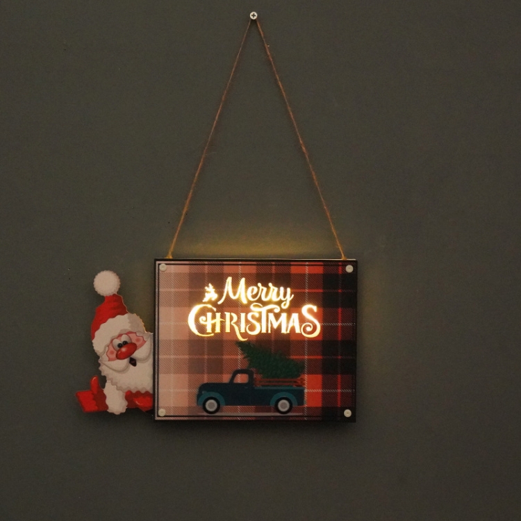 

Christmas LED Lights Decoration Door Party Festival Props(Merry Christmas)