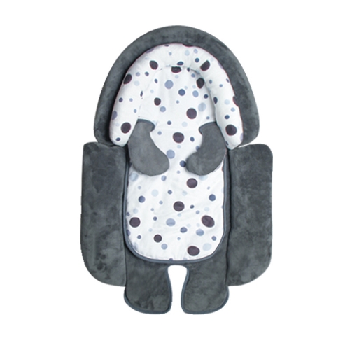 

Winter and Summer Baby Stroller Pad Neck Protector Removable Sleeping Pad(Deep Gray)