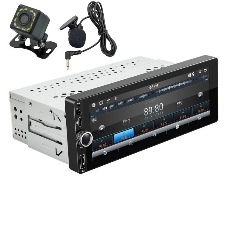 

Car Radio Wireless Bluetooth Hands-Free Android Navigation, Memory: 1+32G(With camera)