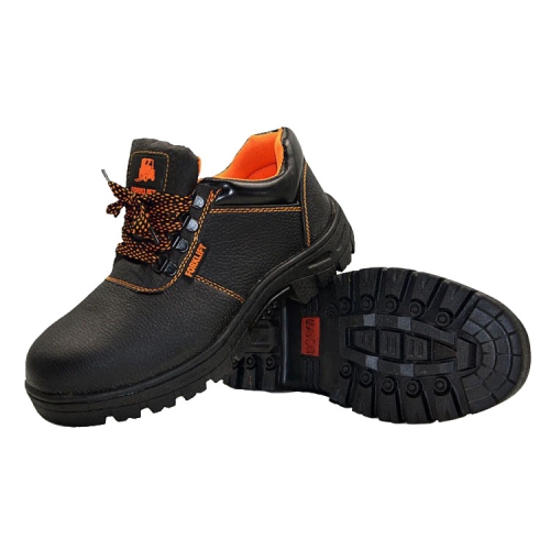 

215 Microfiber Leather Anti-puncture Wear-resistant Work Shoes Smash-proof Oil-resistant Safety Shoes, Spec: Low-top (44)