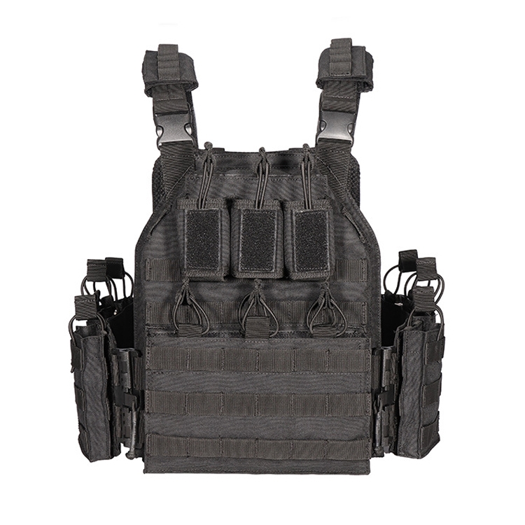 

YAKEDA Outdoor Equipment Quick Release Training Vest, Color: Black(Free Size)