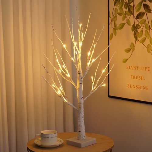 

SJ-SD001 LED Christmas Party Decoration Birch Tree Decorative Light, Style: Detachable Base+Timing