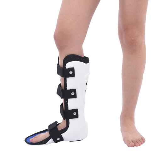 

Calf Ankle Fracture Sprain Fixation Brace Plaster Shoe Foot Support Brace, Size: L Left(Long Version Without Baffle)