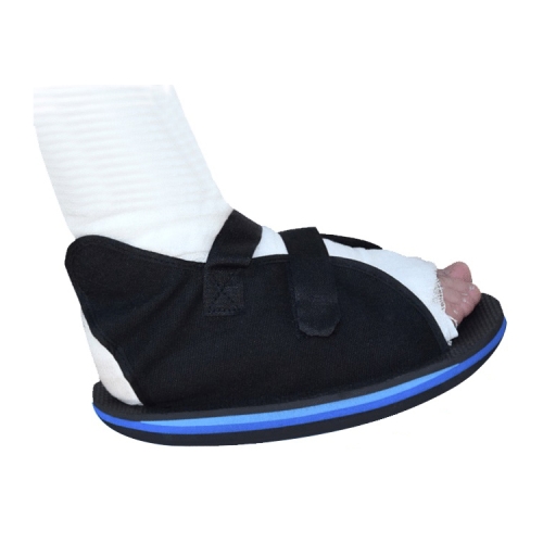 

Plaster Shoes Ankle Foot Cover Adjustable Foot Rest, Size: M/L 30cm(Black)