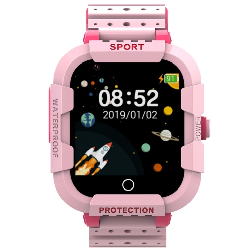 

DF75 1.4 Inch 4G GPS Positioning Children Waterproof Smart Calling Watch With SOS Function(Pink)