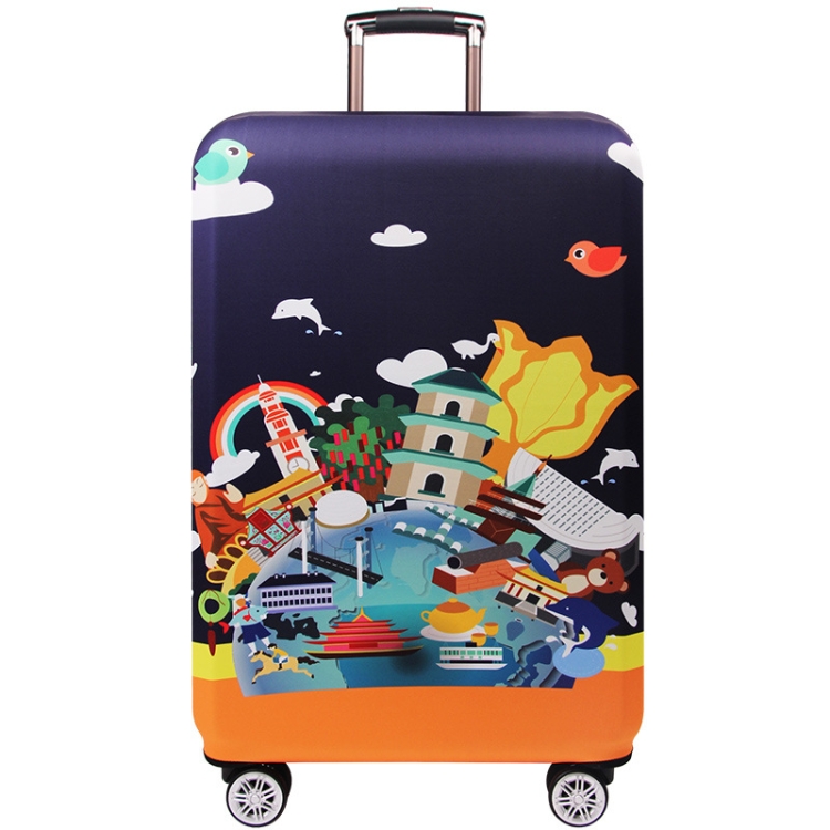 

Dust-proof Wear-resistant Luggage Compartment Protective Cover, Size: M(Chinese Interest)