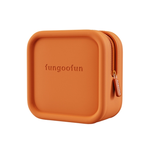 

Fungoofun Candy Color EVA Travel Digital Storage Bag Cosmetic Bag, Color: Square Orange