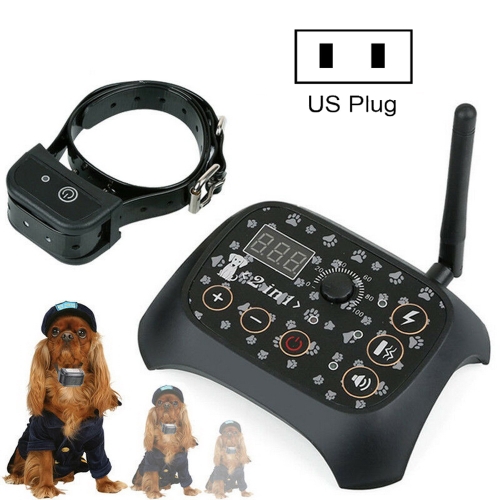 

TF68 2-in-1 Dog Trainer Outdoor Electronic Wireless Fence With Collar US Plug
