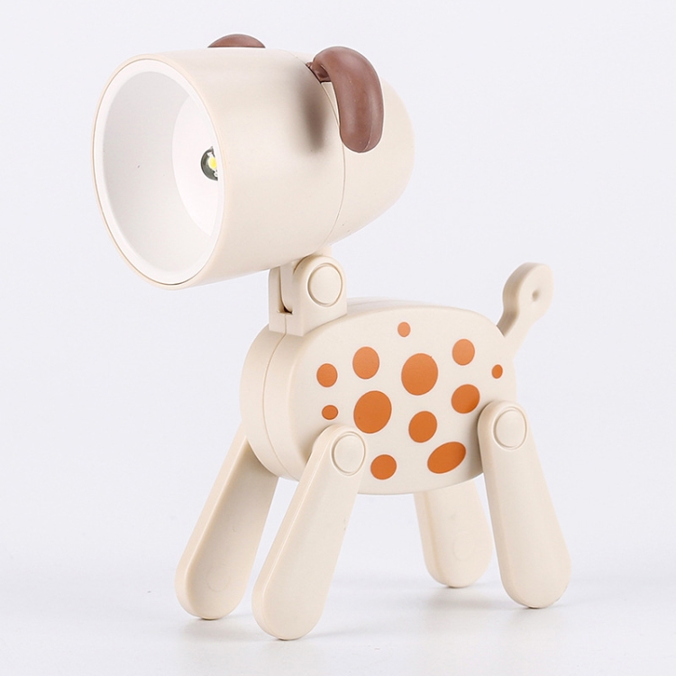

TL-23 LED Mini Foldable Cartoon Desk Lamp Pet Shape Decoration Table Lamp, Spec: Dalmatians (Grey)