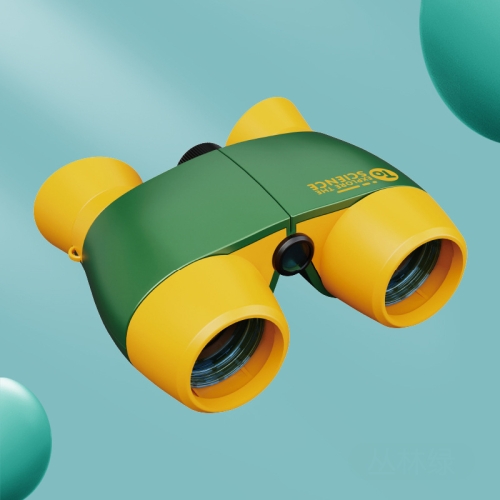 

HD Eye Protection Outdoor Portable Binoculars For Children(Jungle Green)