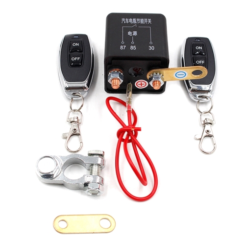 

12V 200A Car Battery Remote Control Breaker Wireless Control Switch Start Relay, Style: 2 x Remote Control