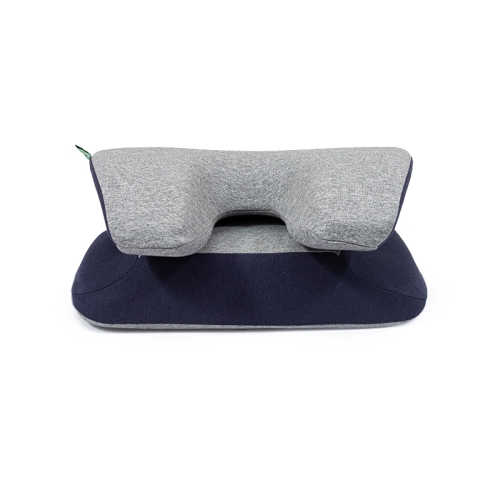 

Foldable Memory Cotton Nap Pillow Waist Pillow(Navy)