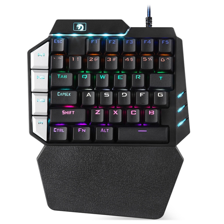 

XINMENG K109 38 Keys Phone Game External Keyboard, Cable Length: 1.5m(Black)