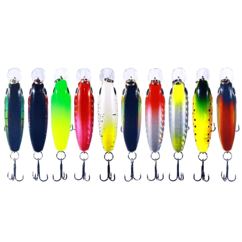 

HENGJIA MI157 Submerged Mino Full Swimmer Lure, Size: 3.8cm 2.8g(10 Color)