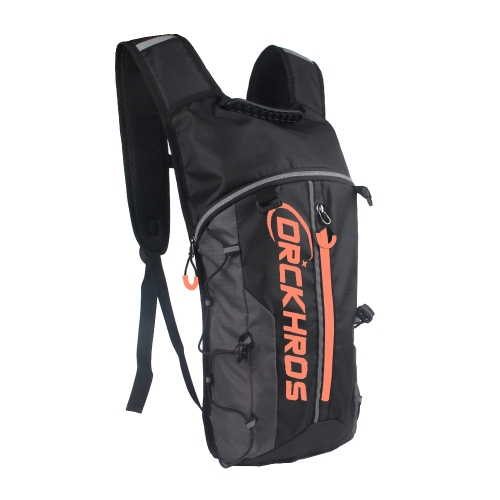 

DRCKHROS DH115 Outdoor Running Sports Cycling Water Bag Backpack, Color: Black Orange