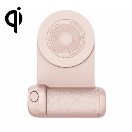 

BBC-8 Magnetic Phone Selfie Holder Bluetooth Photo Stabilizer Holder,Spec: Wireless Charging Model(Pink)