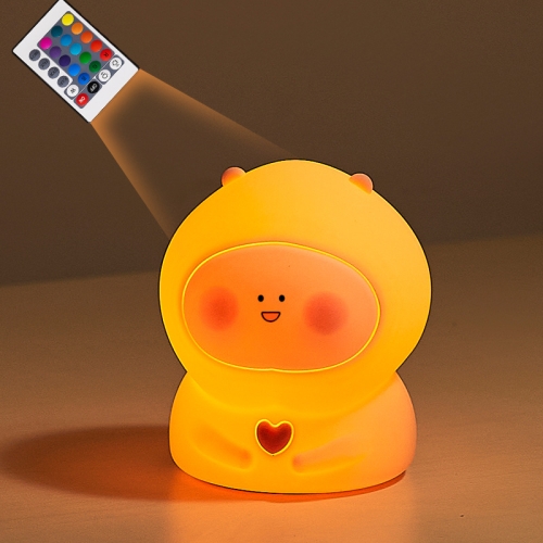 

XYD009 Fat Peach Intelligent Colorful Atmosphere Night Light, Style: Remote Control Version(Silly Smile)