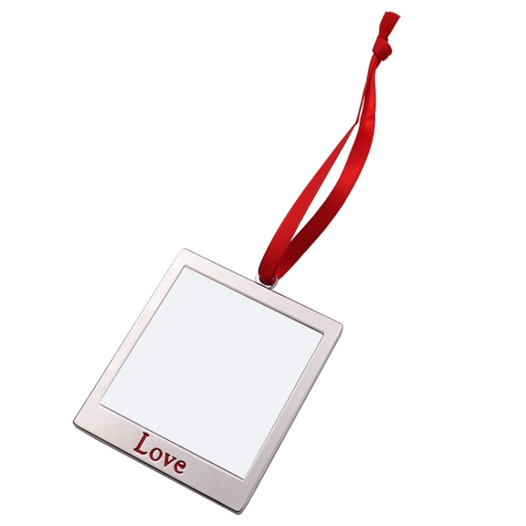 

2PCS JS039 Christmas Hot Red Wire Zinc Alloy Blank Heat Transfer Pendant