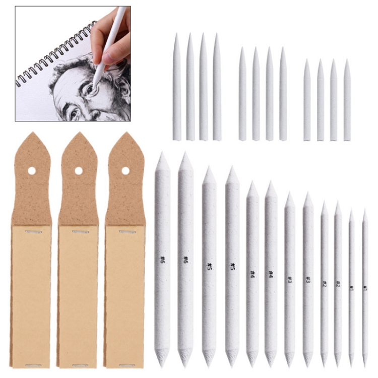 

27 PCS/Set Sketch Painting Daub Pen Rice Paper Brush Pen Art Supplies
