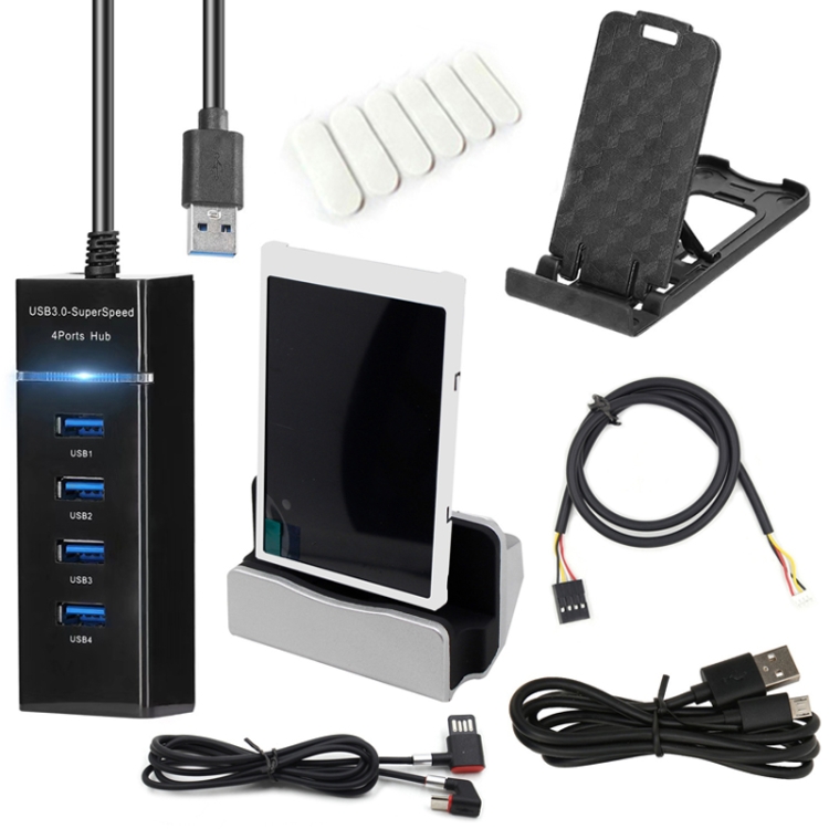 

3.5 InchIPS View All Computer Monitor USB Chassis Vice Screen Set 3 (White)