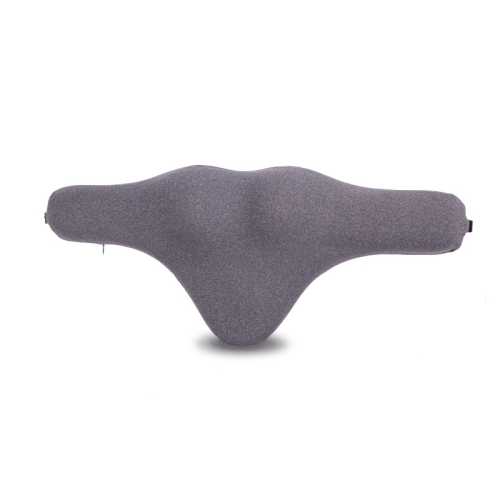 

Slow Rebound Memory Foam Lumbar Pillow Neck Pillow Car Headrest(Grey)