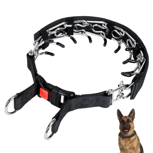 

Cloth Tape Paste Detachable Training Stimulation Dog Collar, Size: XL 4.0mm x 60cm(With Cap)
