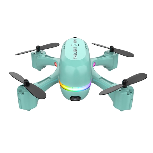 

V6 Mini 4K HD Dual Camera Remote Control Aircraft Optical Flow Positioning Quadcopter with a Battery(Green)