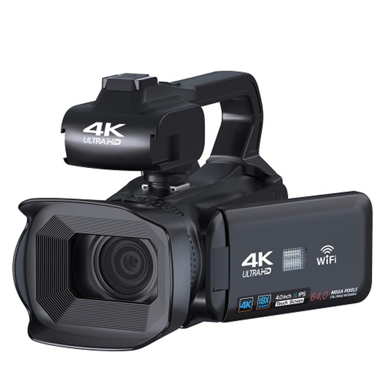 64MP 6K 18X Digital Zoom Ultra HD Video Camera With 4-Inch Touch Screen ...