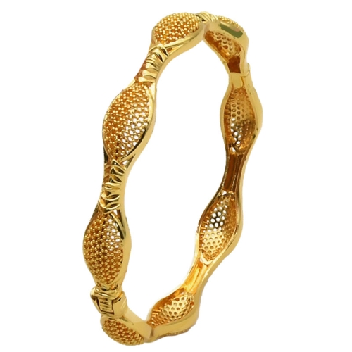 

B-52 24K Gold Plated Bracelets Women Wedding Sand Gold Bracelet