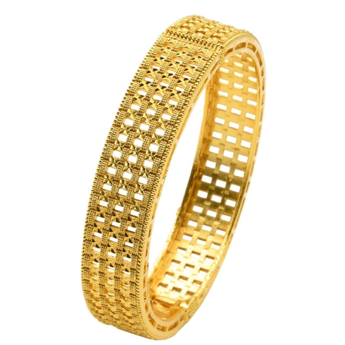 

B-116 24K Gold Plated Bracelets Women Wedding Sand Gold Bracelet