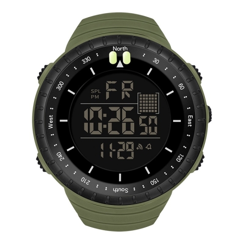 

SYNOKE 9648-B Men Outdoor Waterproof Luminous Sports Electronic Watch(Green)