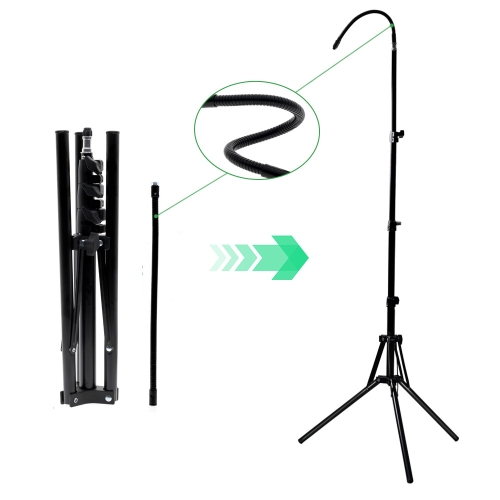 

1.6m Live Photography Light Stand Thickened Anti-folding Tripod With 30cm Hose