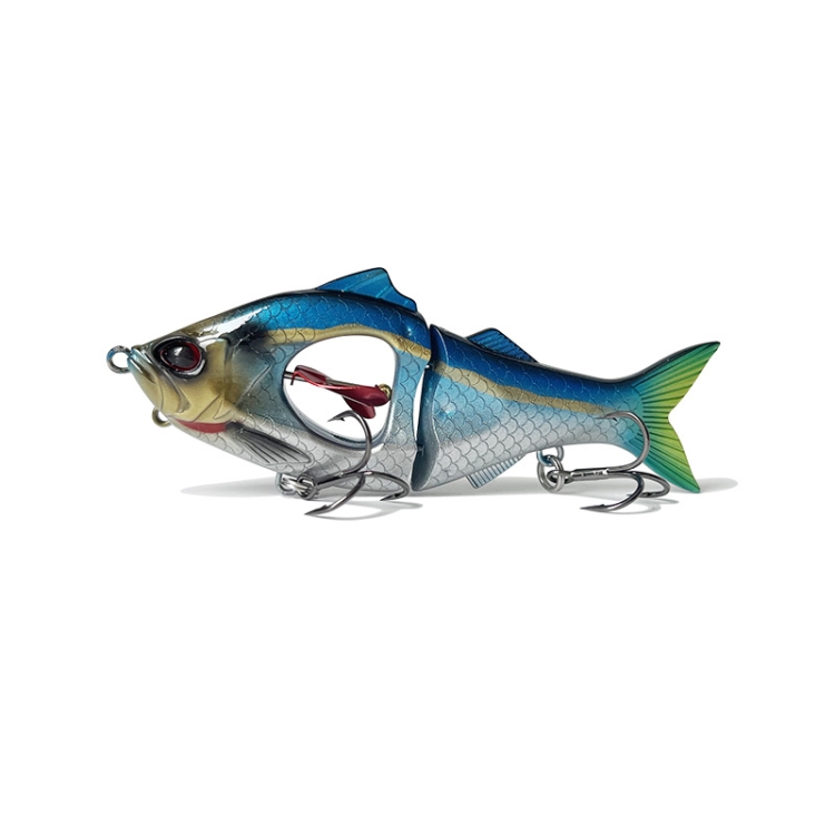 

23g/11.5cm Long Casting Slow Sinking Spinning Multi-section Sea Fishing Freshwater Lures(06)