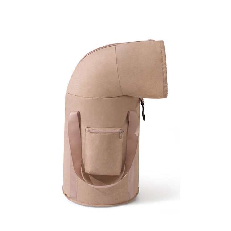 

Foldable Foot Bath Bucket Knee Foot Tub Portable Bath Bag For Travel Camping(Pink)