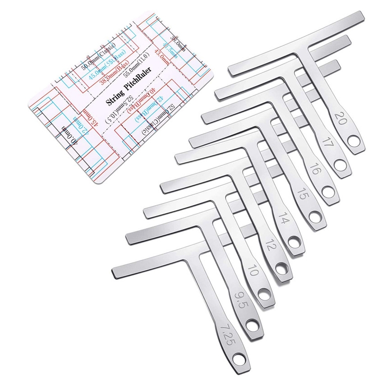 

T -Type Guitar Ruler+String High Ruler Guitar Repair Measuring Ruler Tools