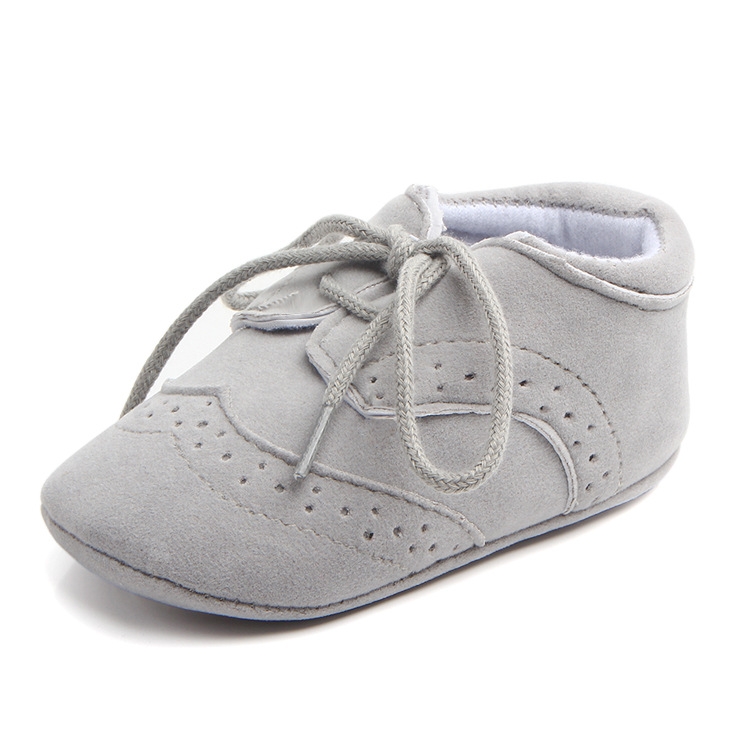 D0772 Cotton Uppers Semi-Rubber Soles Non-Slip Baby Walking