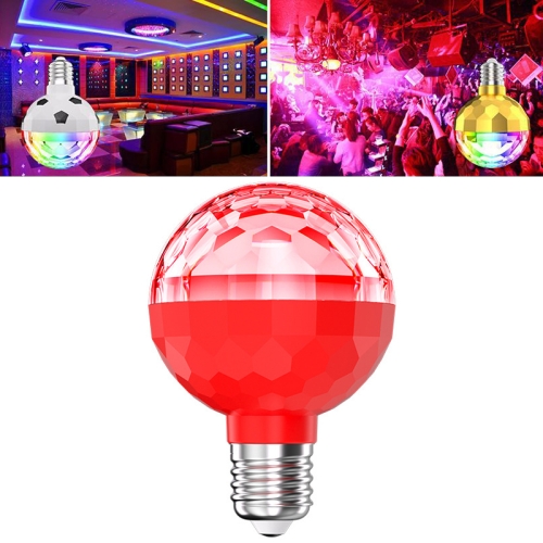 ZQMQD-001 6 LEDs Buntes rotierendes Licht Magic Ball Atmosphärenlicht,  Spezifikation: Volles rotes Licht