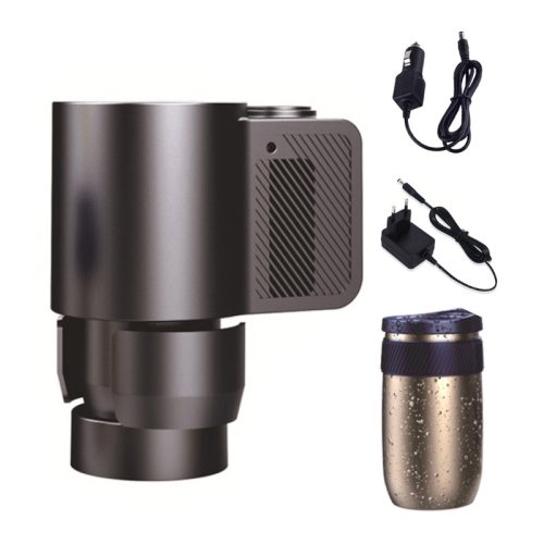 

Car Digital Display Fast Cooling and Heating Cup, Style: Generation 3+EU Plug+Cup